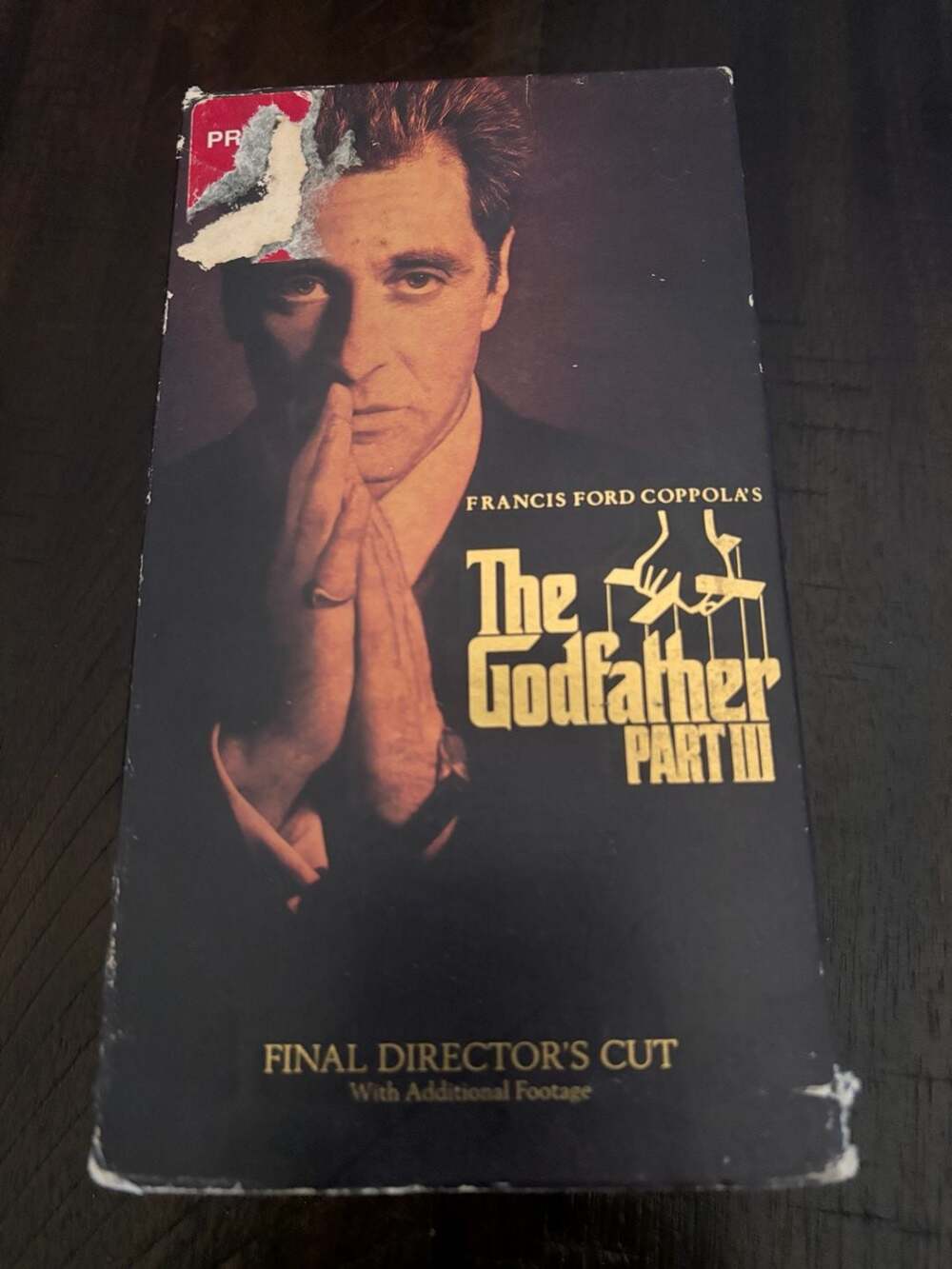 The Godfather Part III: Final Director's Cut (VHS, 1991, 2-Tape Set)